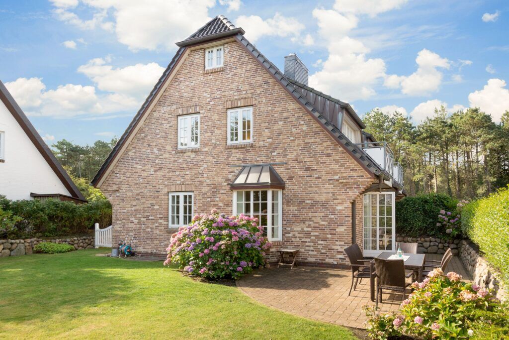 Garten zu Ferienwohnung auf Sylt